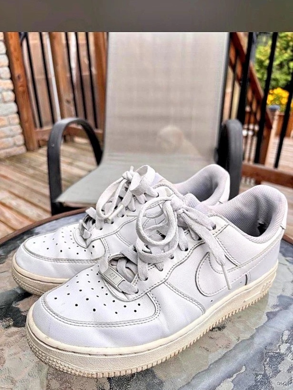 Nike Air Force 1 '07 White Sneakers 6.5 WMNS